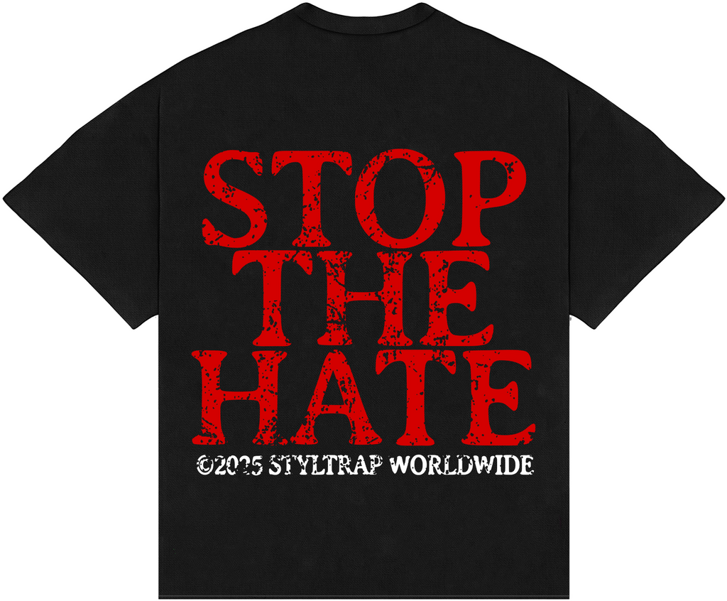 Camiseta Oversized - STOP THE HATE