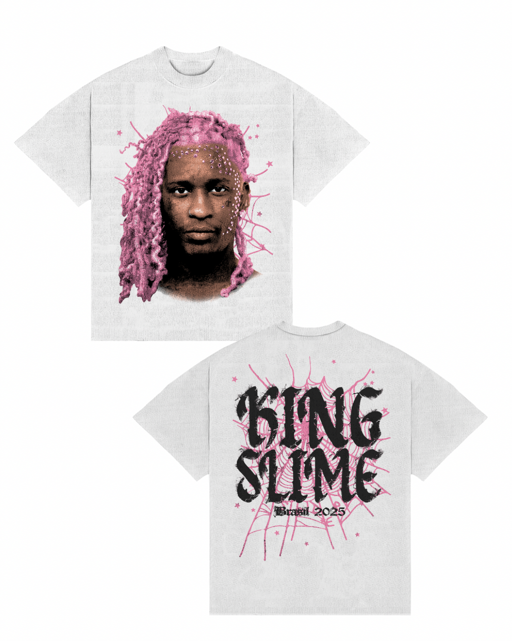 Camiseta Boxy Young Thug “KING SLIME”