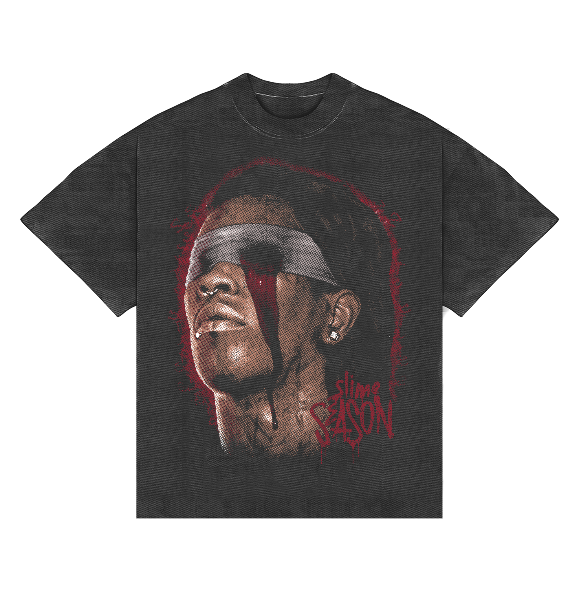 Camiseta Boxy - Young Thug “SLIME”