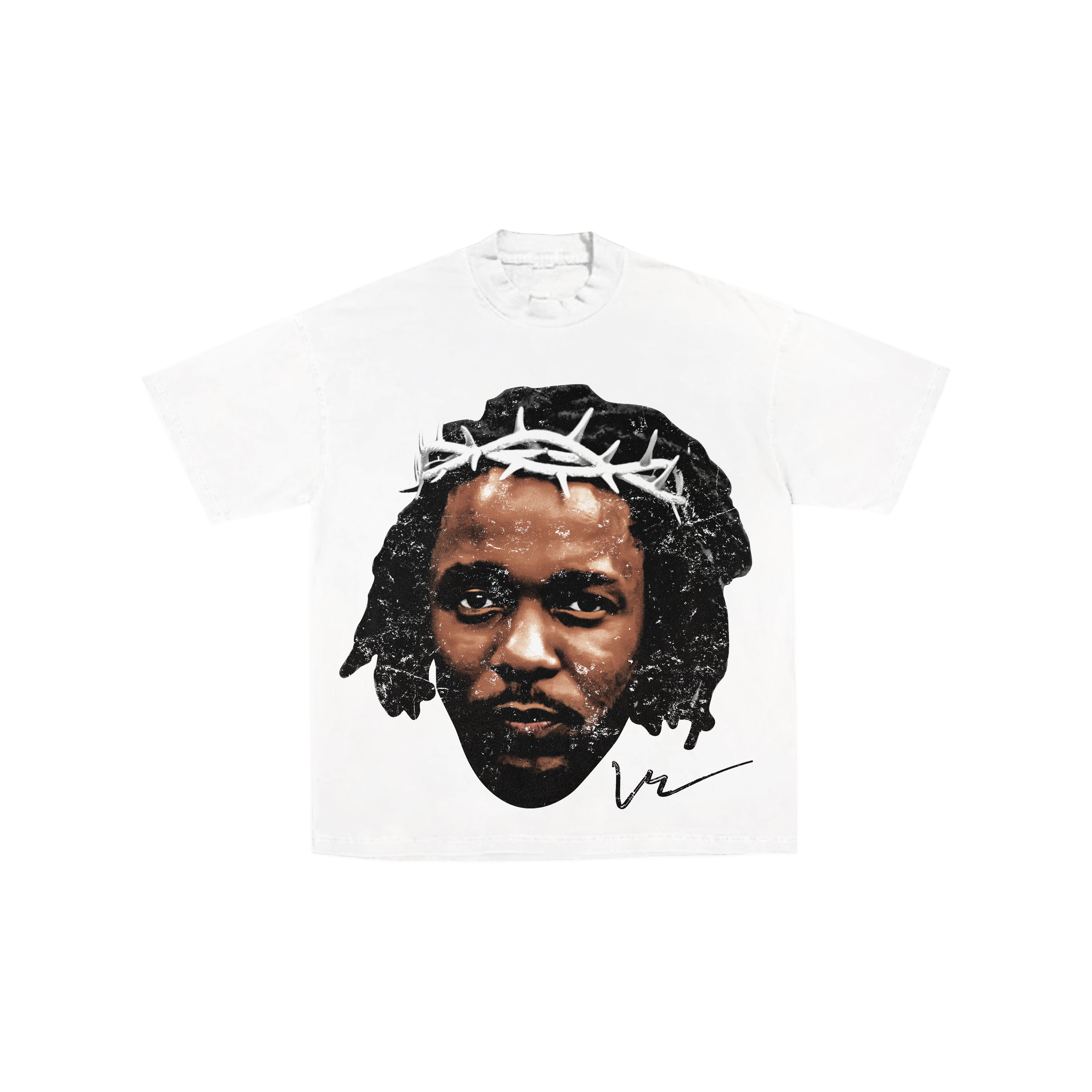Camiseta Kendrick Lamar “JESUS SAVE GANGSTERS TOO” – STYLTRAP