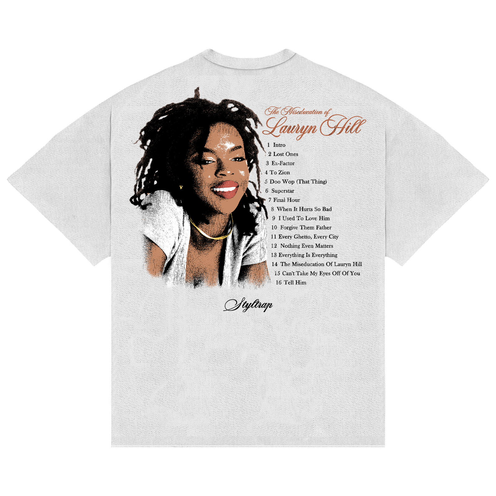 Camiseta Boxy Lauryn Hill “Grammy”