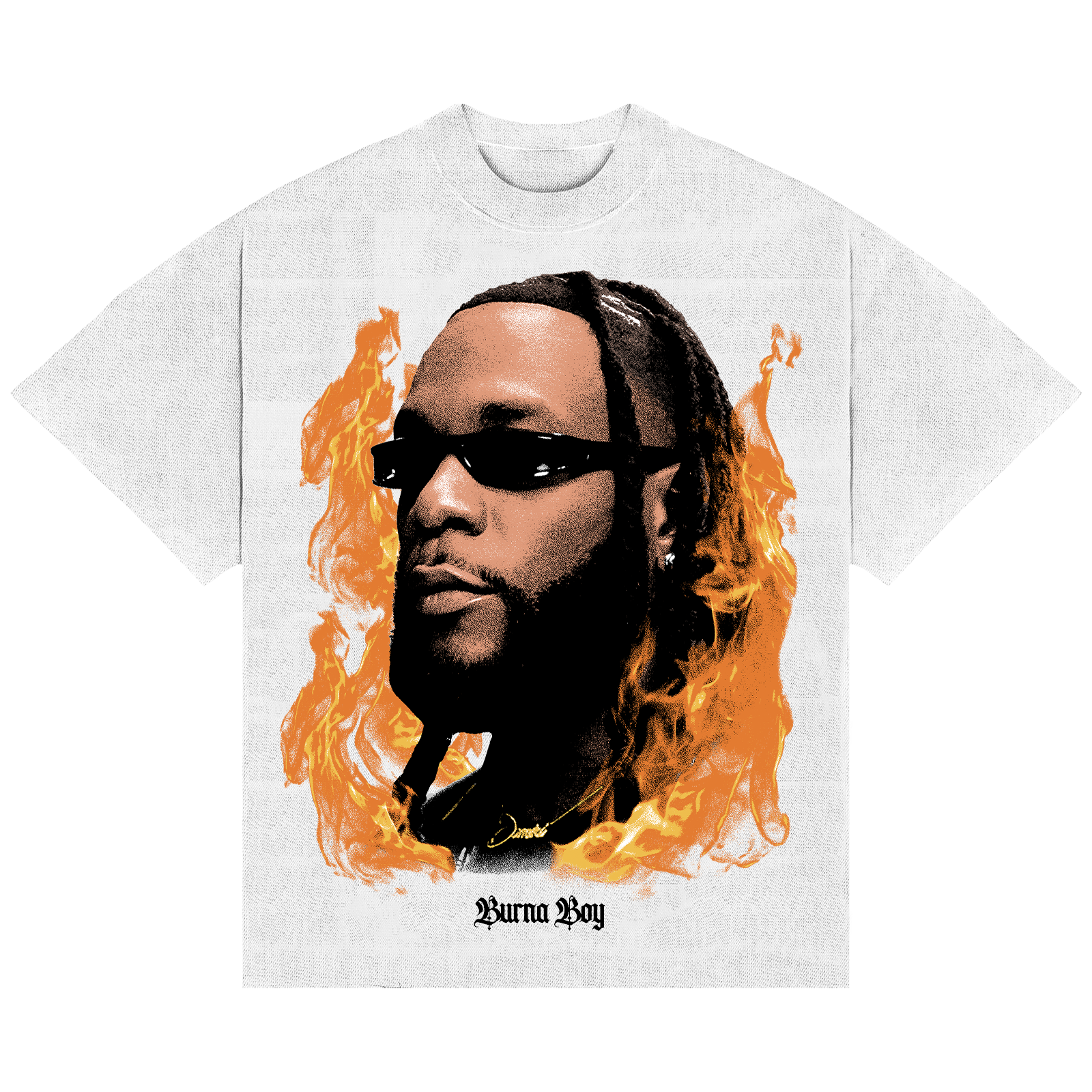 Camiseta Boxy Burna Boy