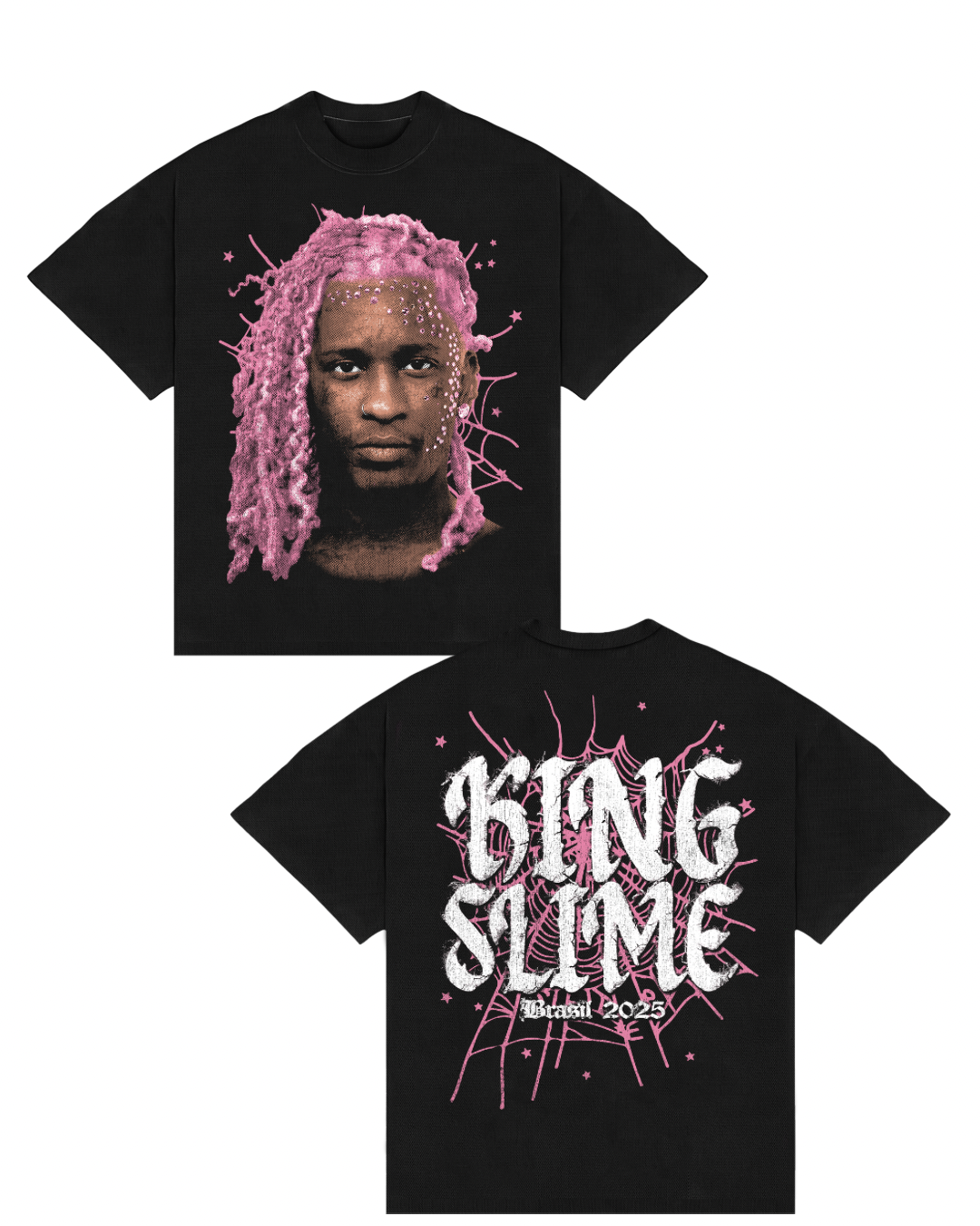 Camiseta Boxy Young Thug “KING SLIME”