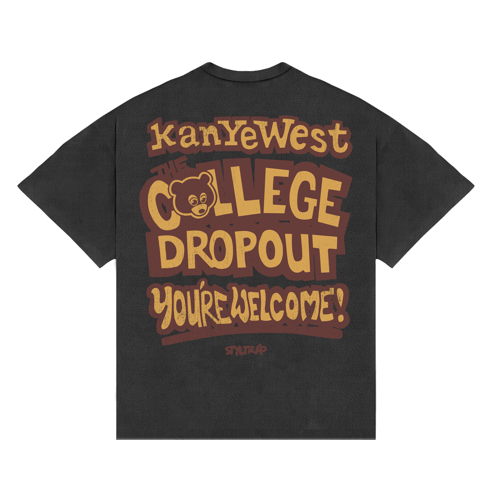 Camiseta BOXY Kanye west “college”