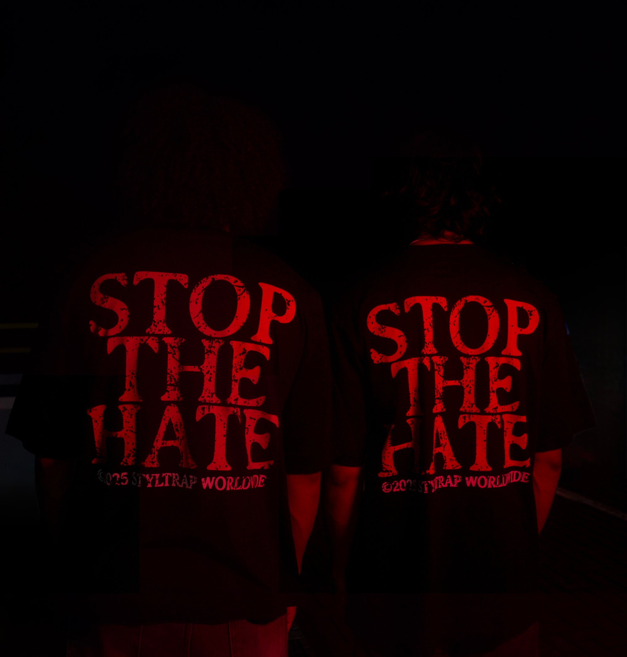 Camiseta Oversized - STOP THE HATE