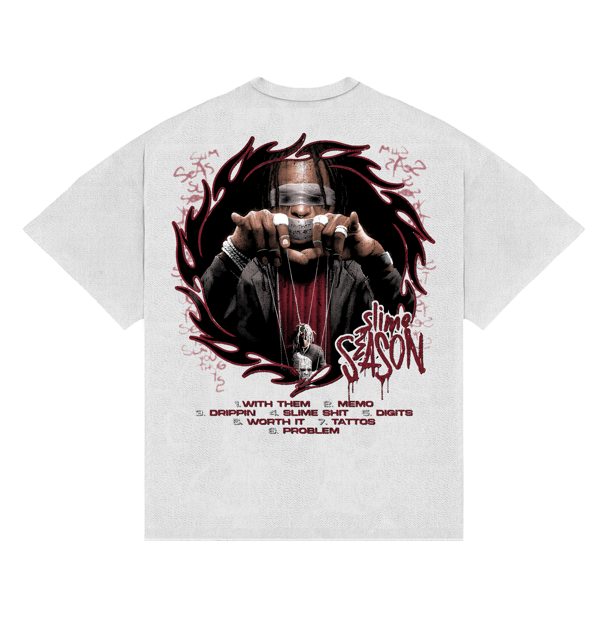 Camiseta Boxy - Young Thug “SLIME”