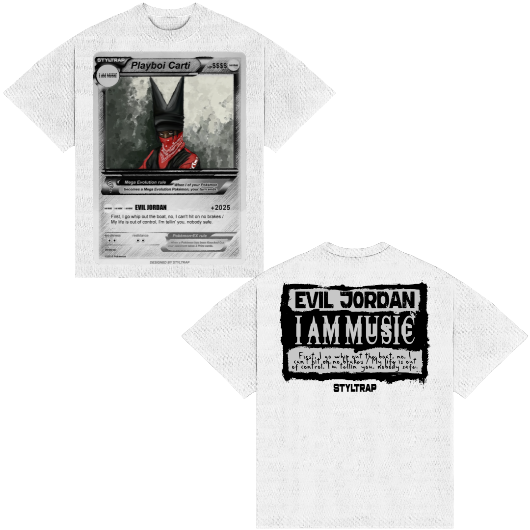 Camiseta Playboi Carti “EVIL JORDAN”