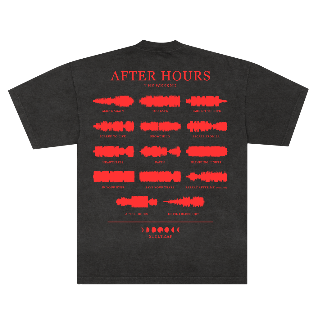 Camiseta The Weeknd “AFTER HOURS”