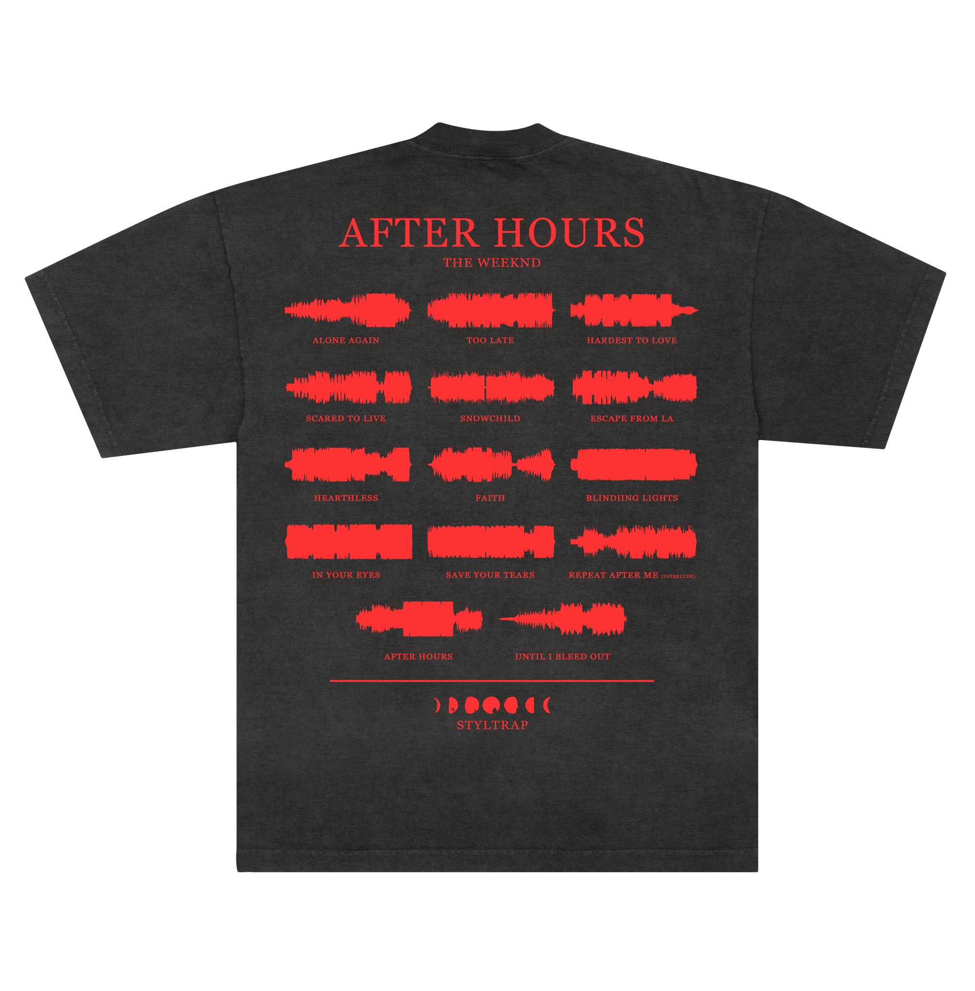 Camiseta The Weeknd “AFTER HOURS”