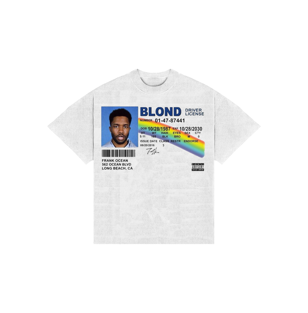 Camiseta FRANK OCEAN ID CARD “BOXY”