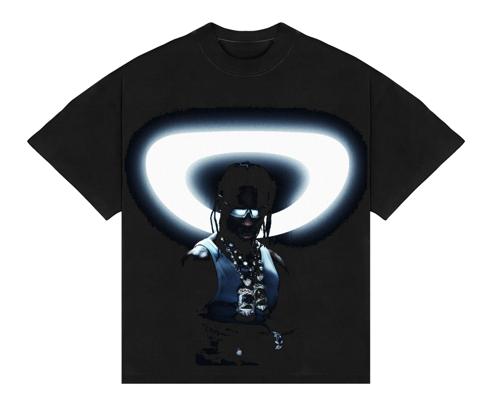 Boxy Travis Scott “Look In My Eyes” T-Shirt