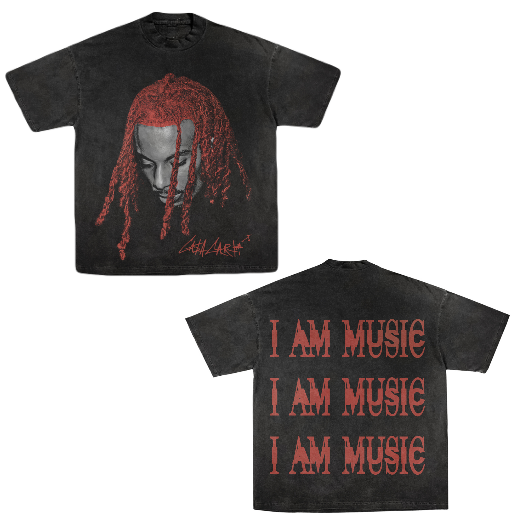 Camiseta Playboi Carti “ I AM MUSIC”