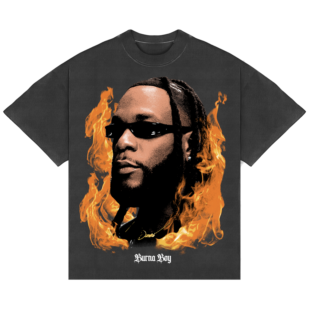 Camiseta Boxy Burna Boy