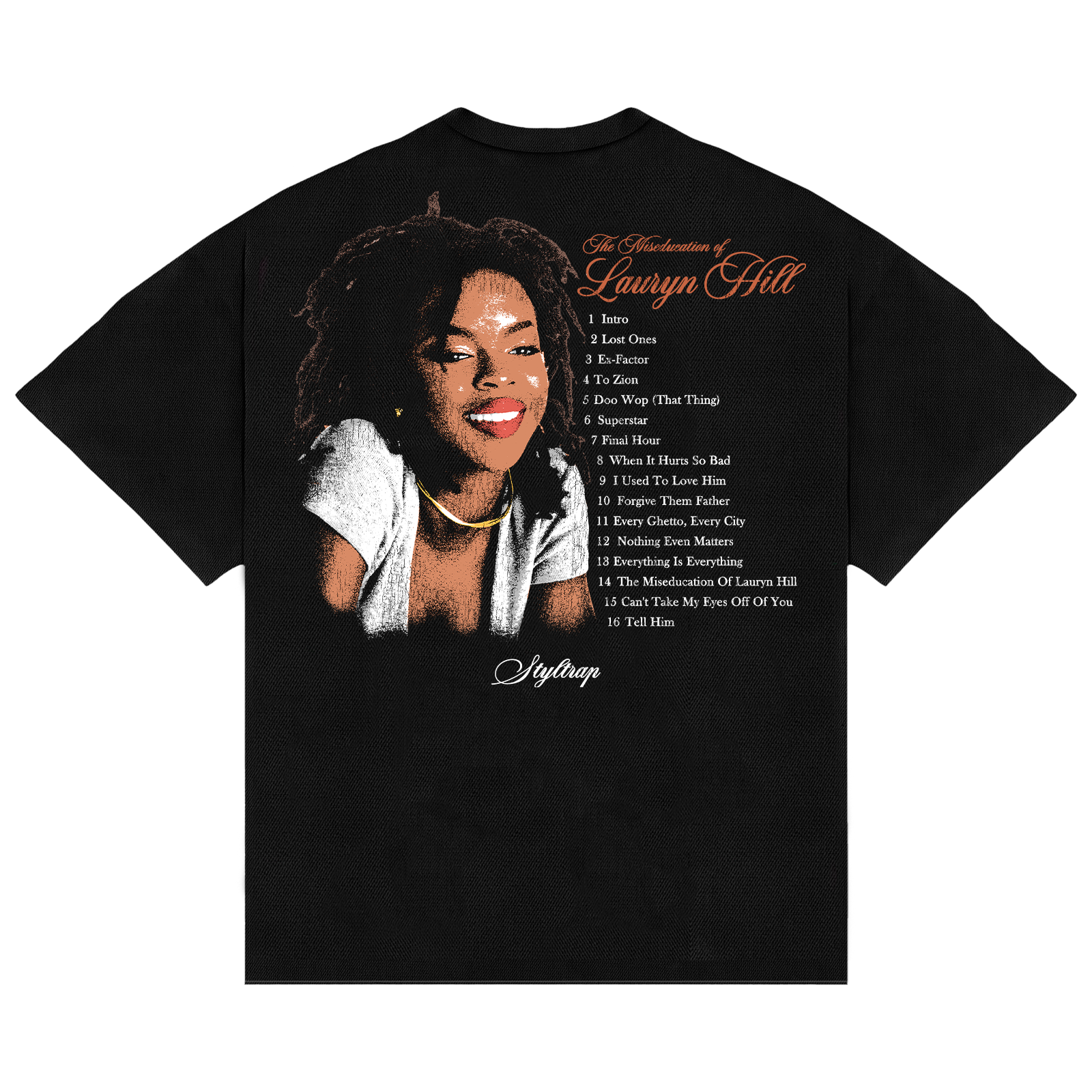 Camiseta Boxy Lauryn Hill “Grammy”
