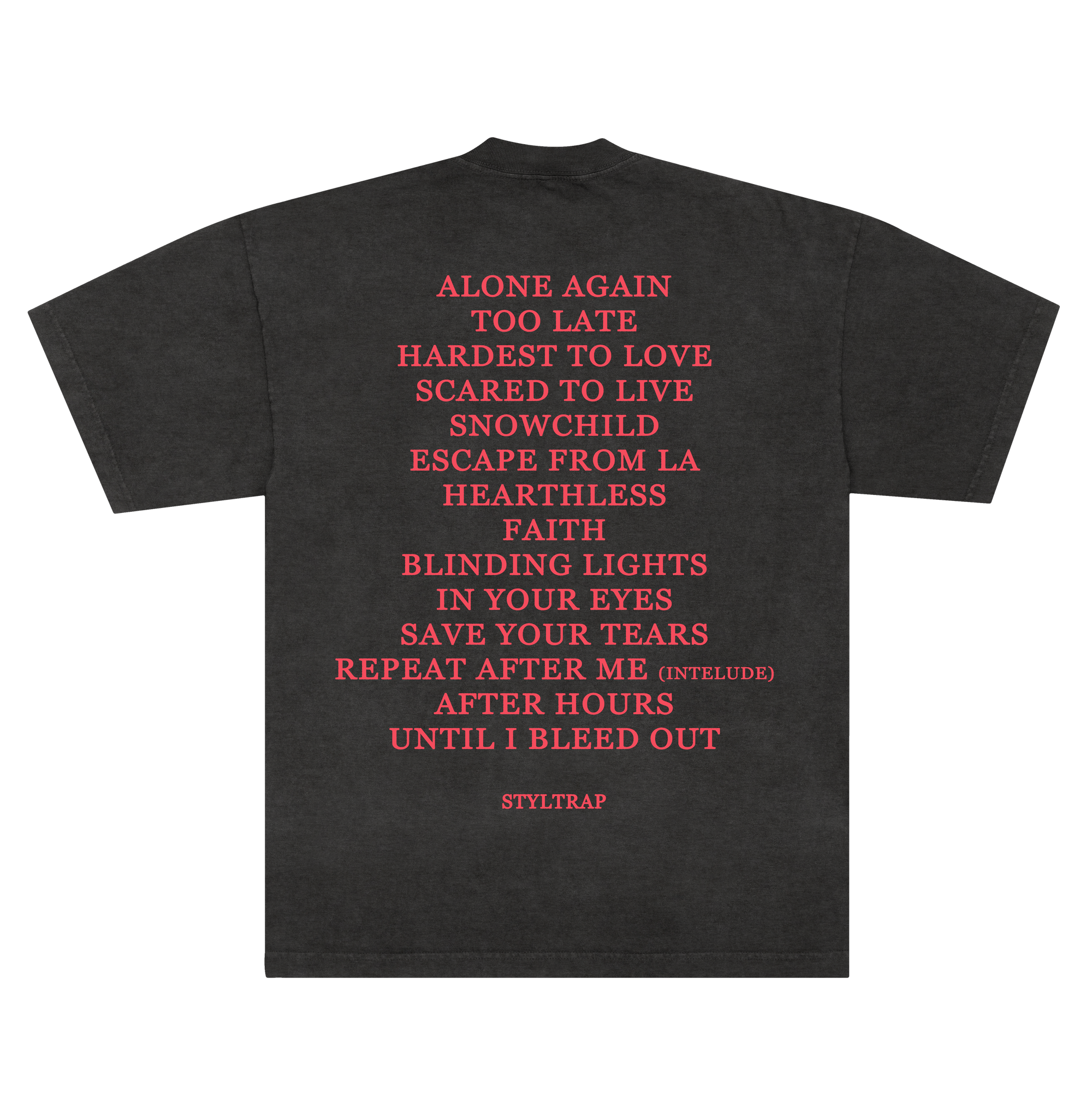 Camiseta The Weeknd “Big Face”