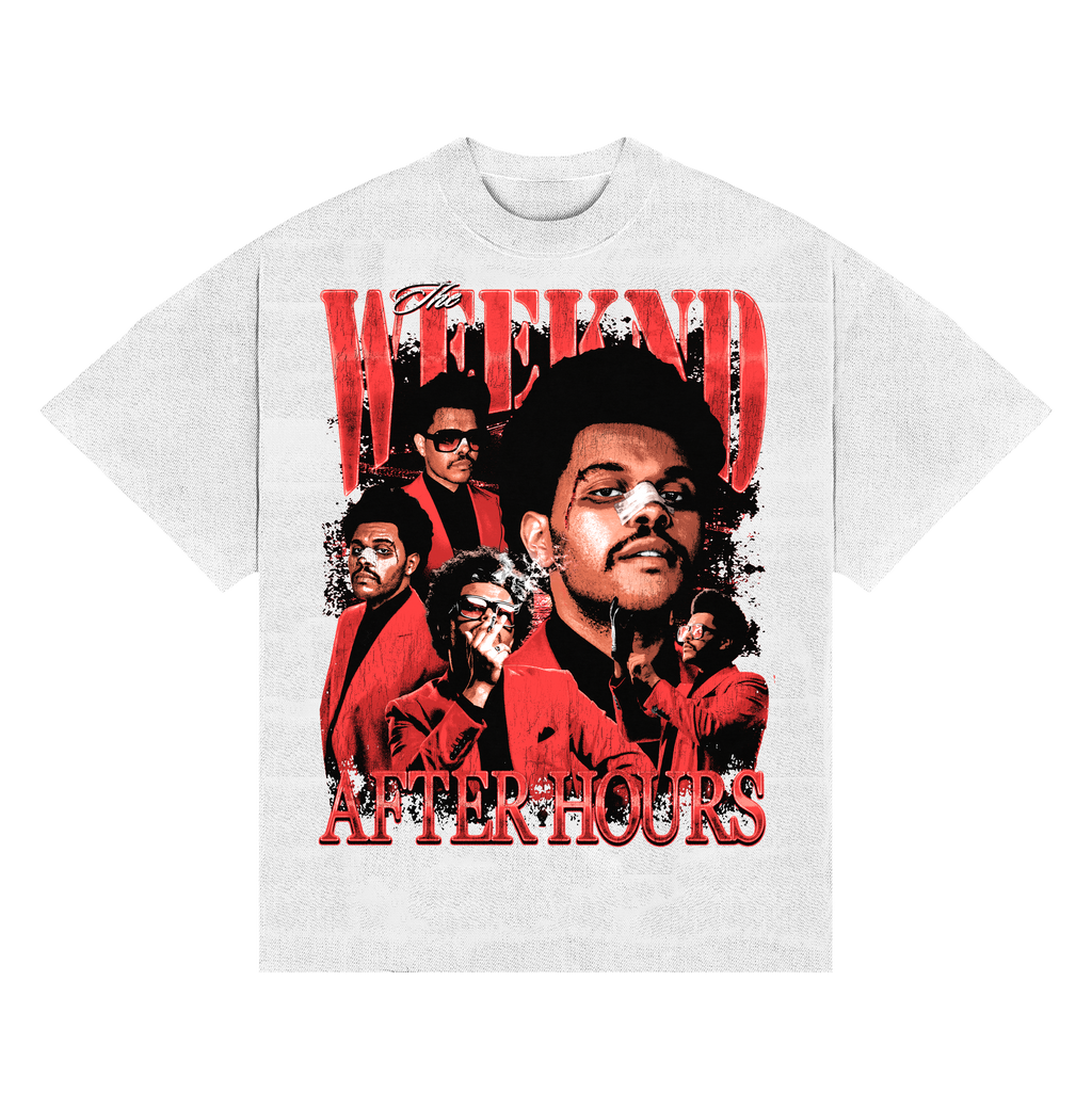 Camiseta The Weeknd “AFTER HOURS” BOXY