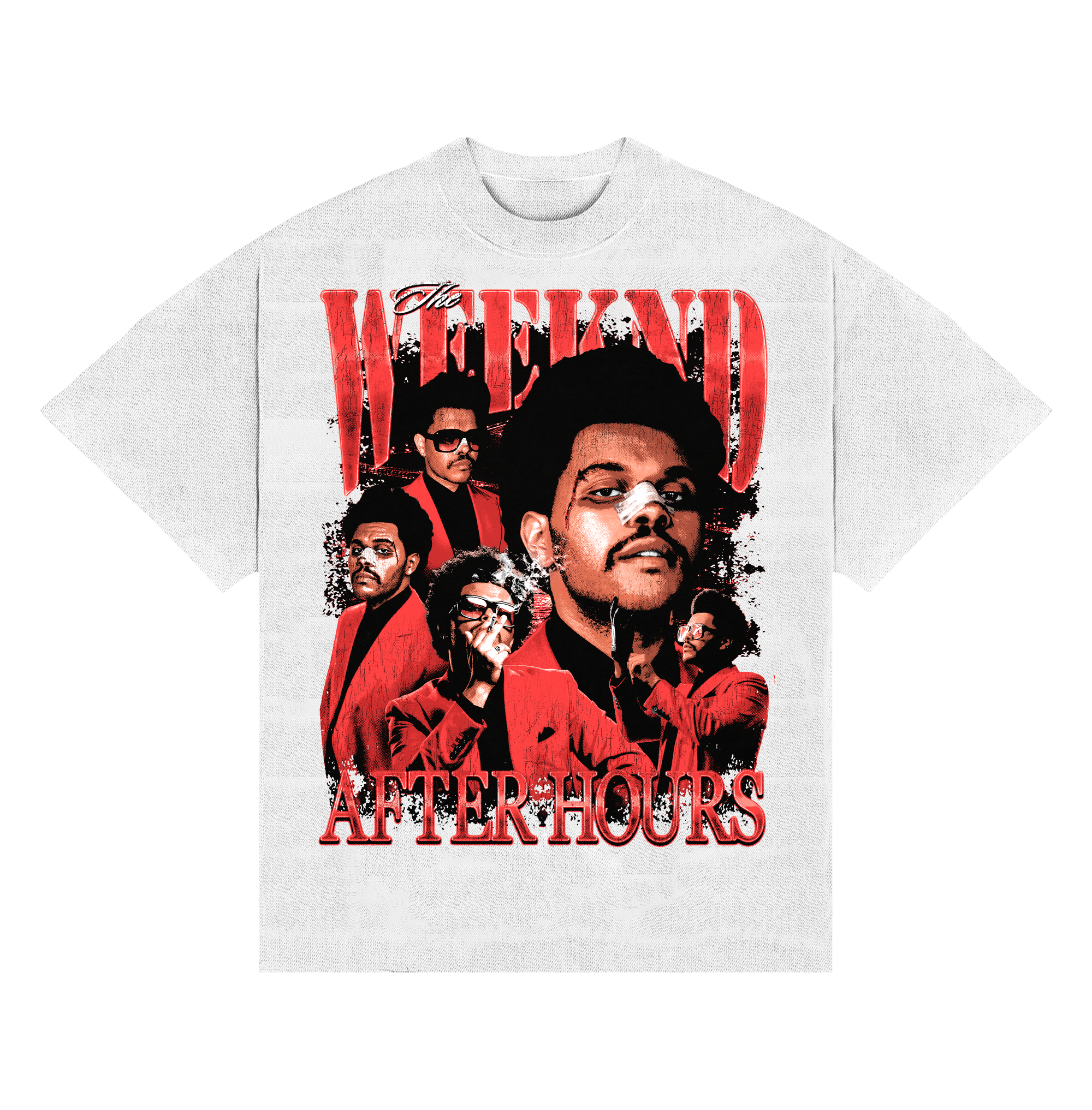 Camiseta The Weeknd “AFTER HOURS” BOXY