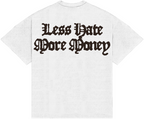 CAMISETA BOXY - LESS HATE, MORE MONEY