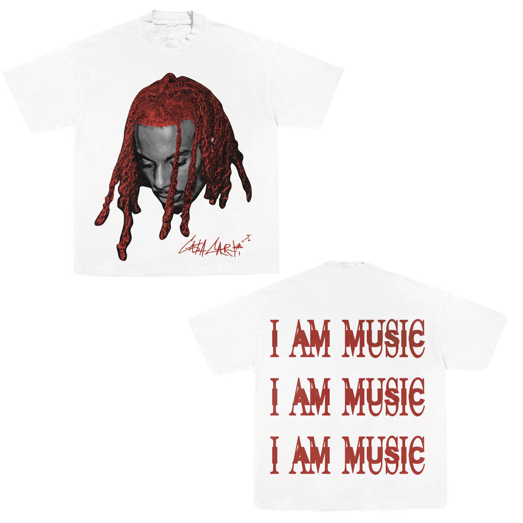 Camiseta Playboi Carti “ I AM MUSIC”