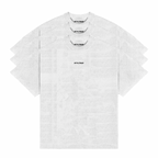 KIT WITH 3 PLAIN BOXY SHIRTS 