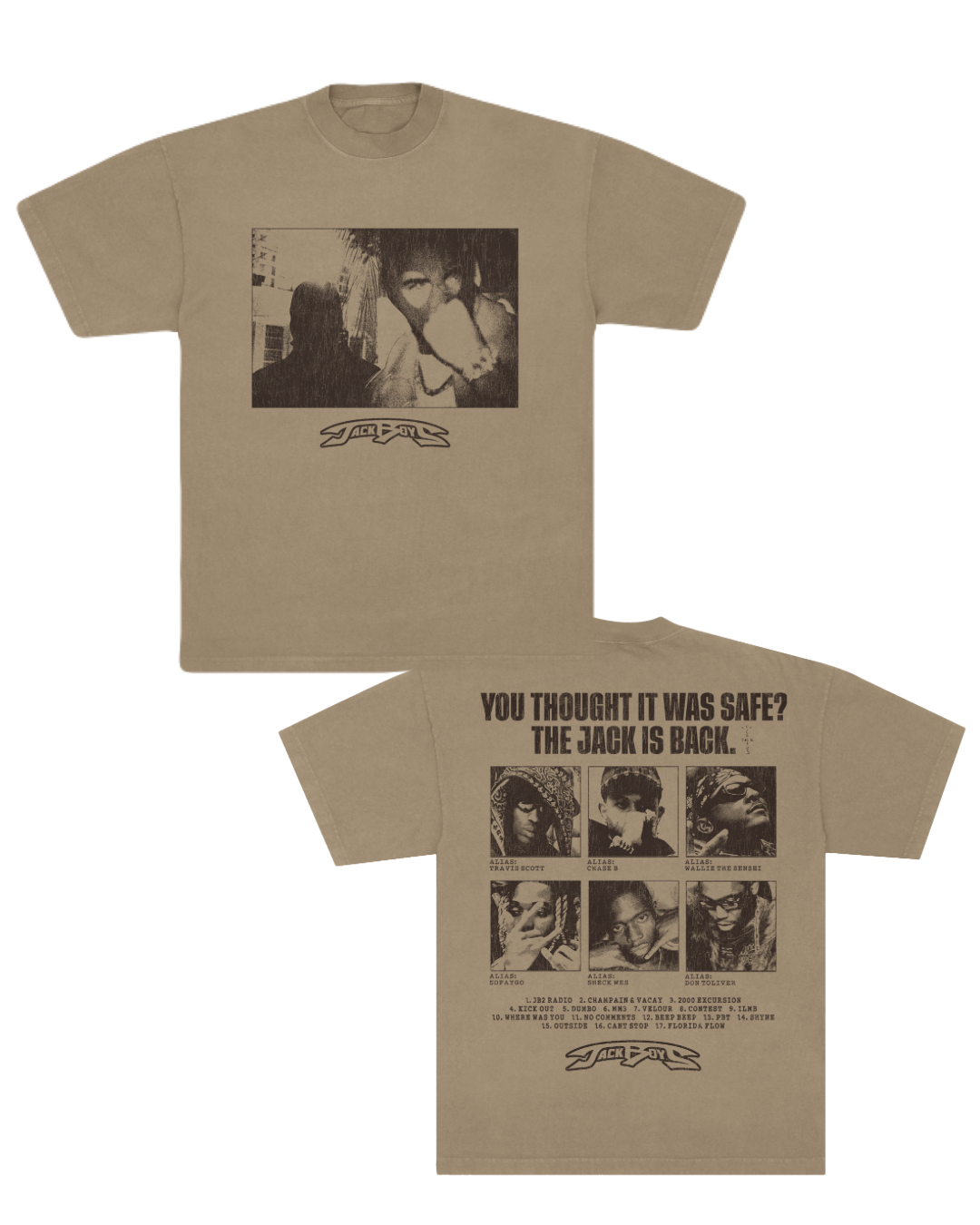 Camiseta Jackboys “THE JACK IS BACK”