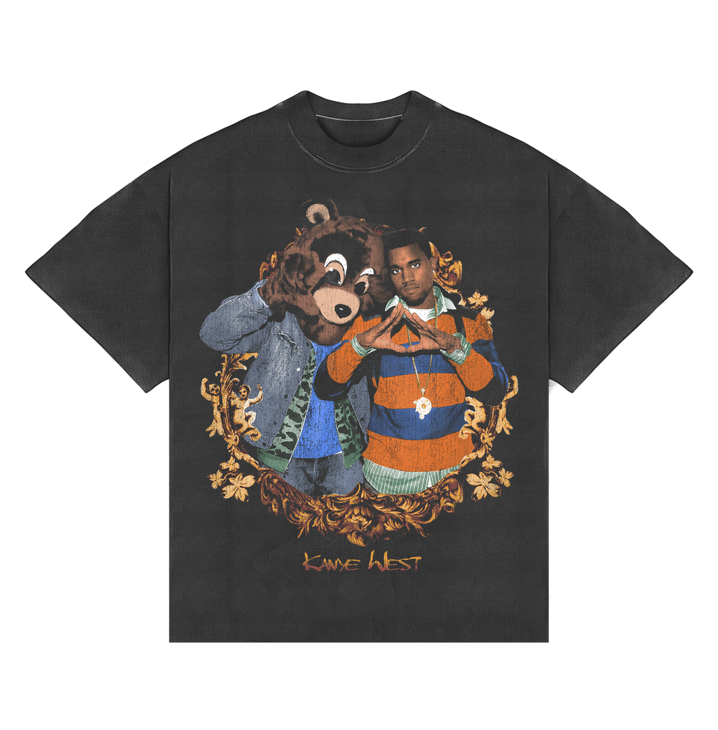 Camiseta BOXY Kanye west “college”