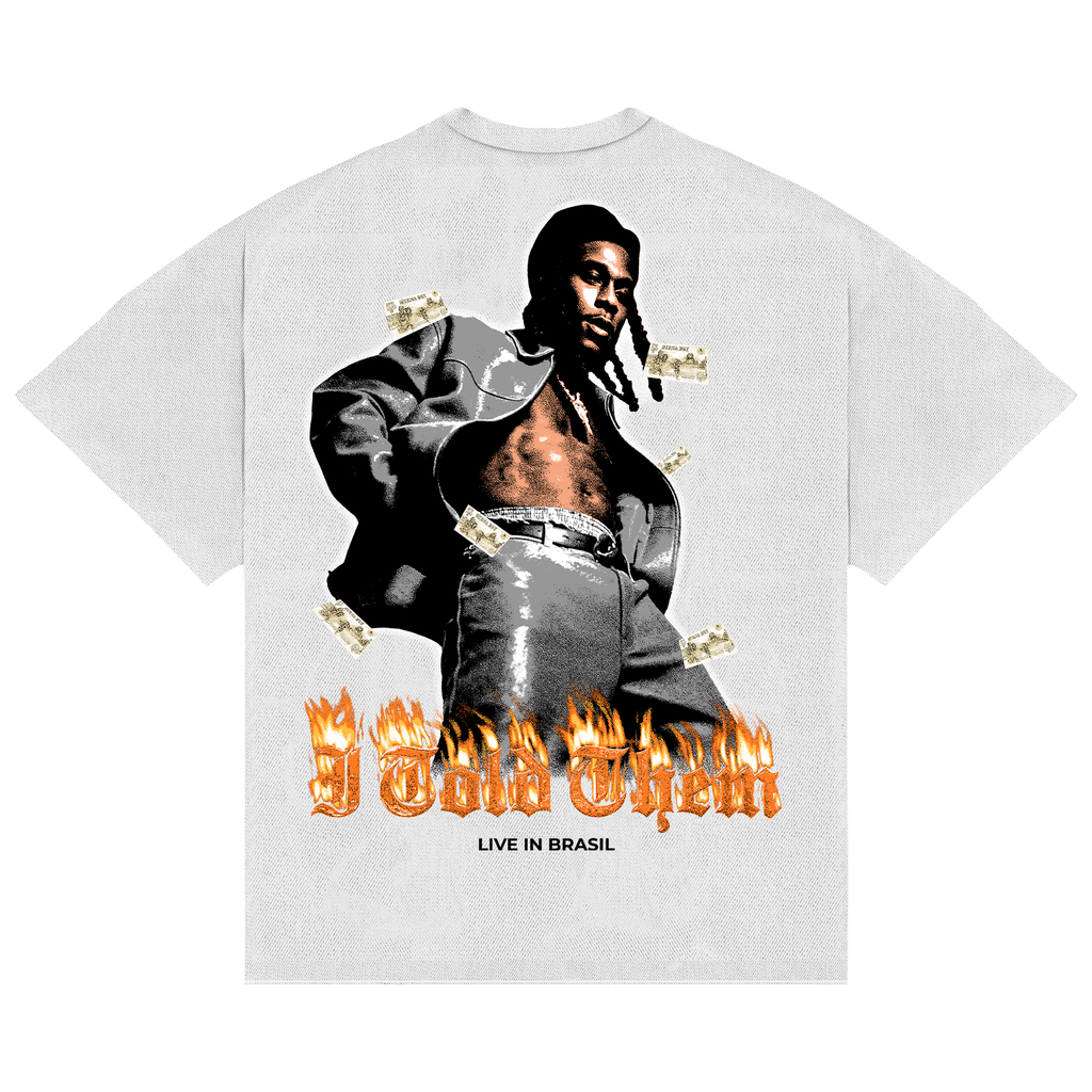 Camiseta Boxy Burna Boy