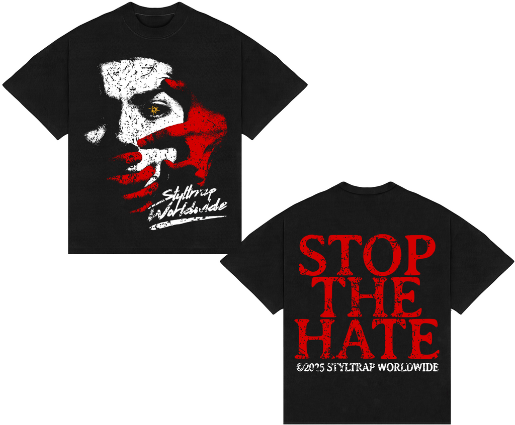 Camiseta Oversized - STOP THE HATE