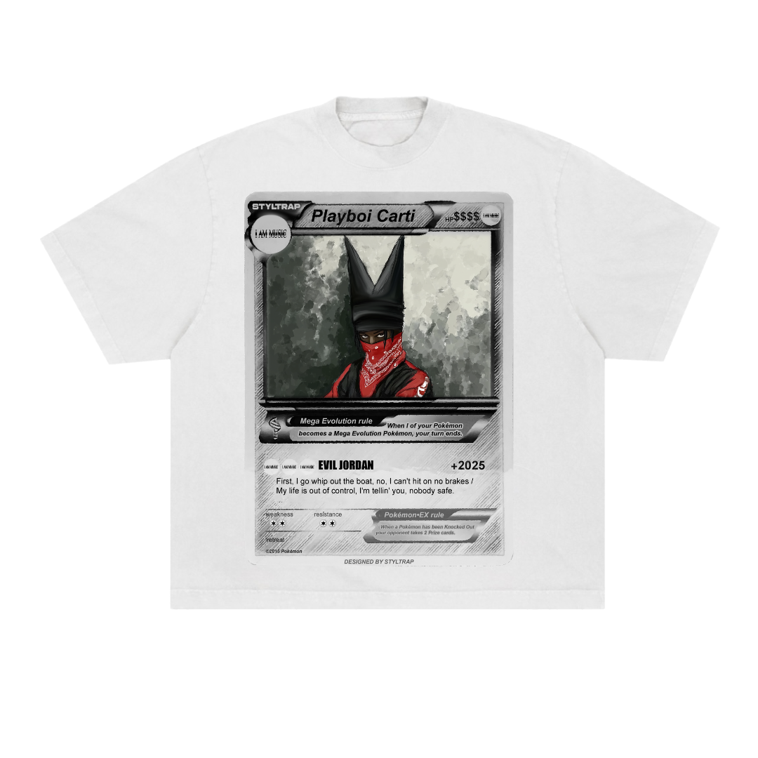 Playboi Carti “EVIL JORDAN” Boxy T-Shirt 