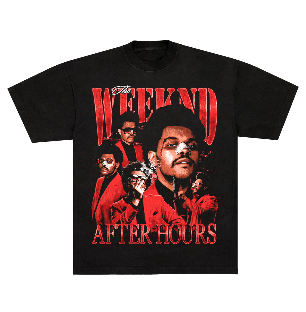 Camiseta The Weeknd “AFTER HOURS”