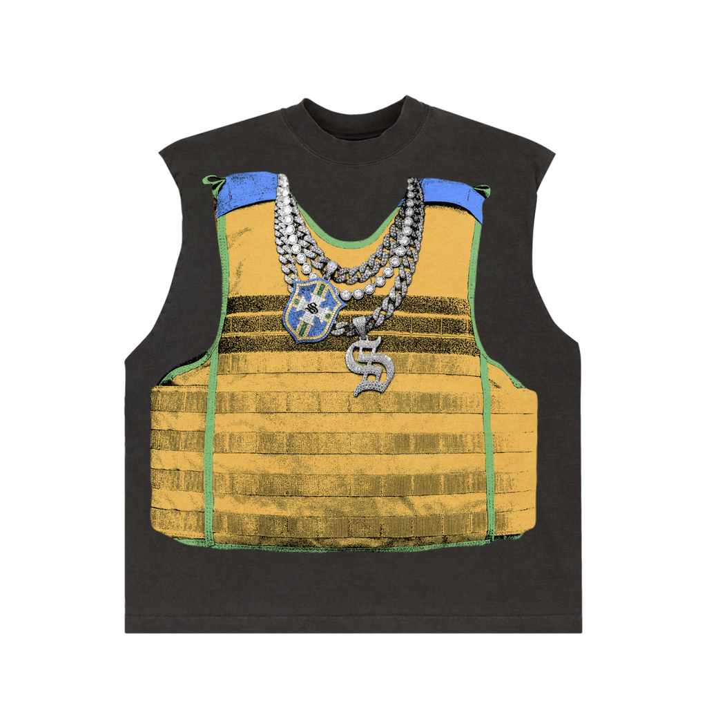 Camiseta BRASIL COLETE “REGATA MACHÃO BOXY”