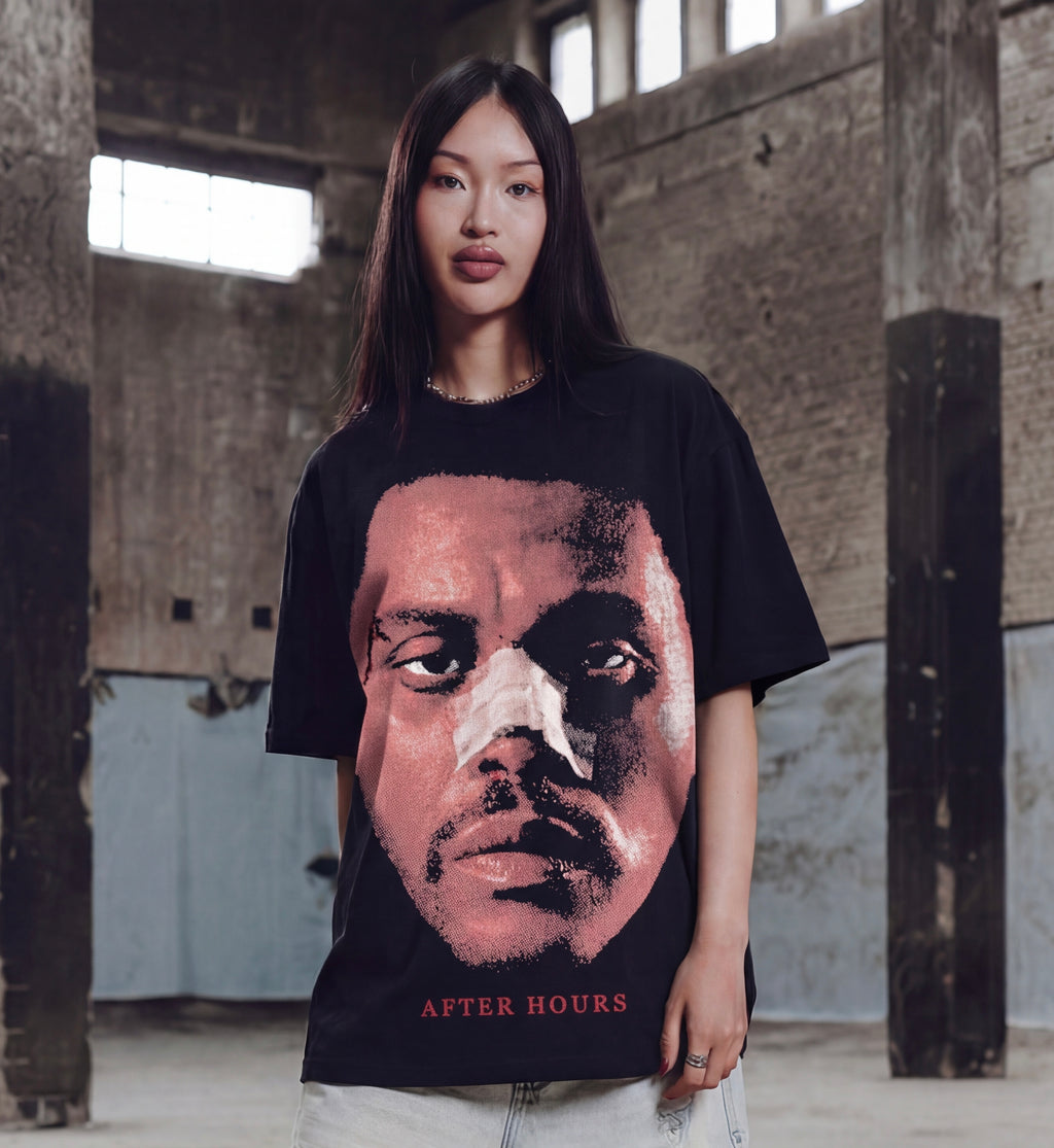 The Weeknd "BIG FACE" Boxy T-shirt