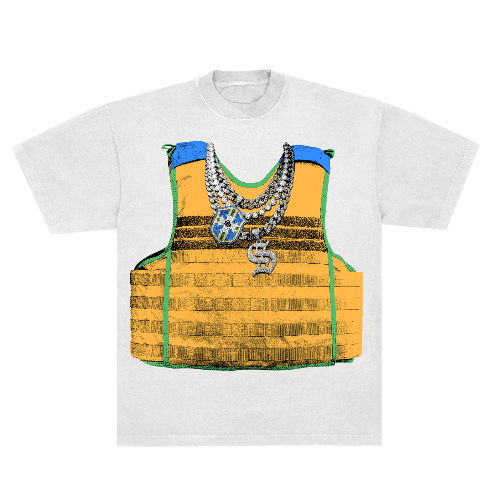 Camiseta Colete Brasil