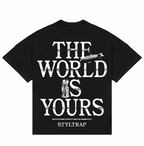 "THE WORLD IS YOURS" BOXY T-shirt