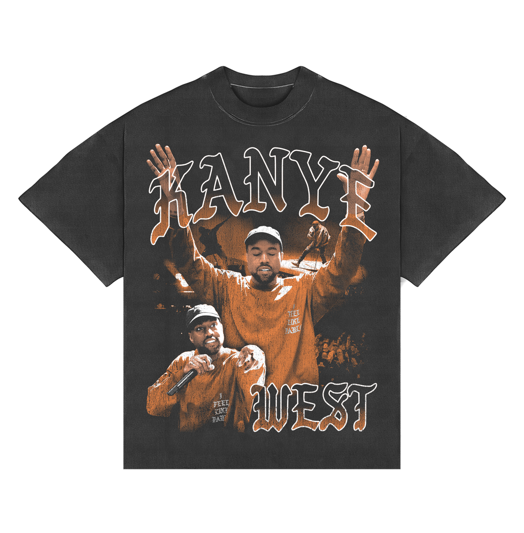 Camiseta Kanye West (BOXY) “THE LIFE OF PABLO”
