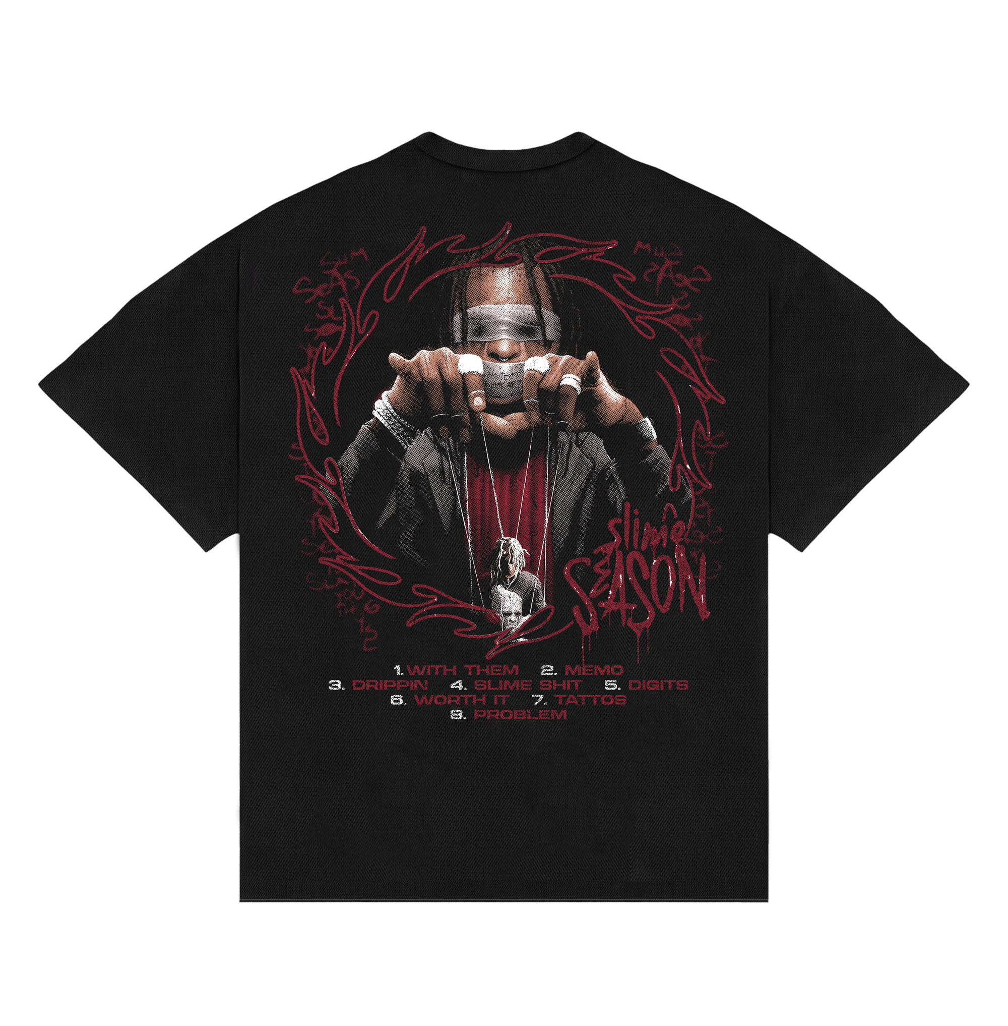 Camiseta Boxy - Young Thug “SLIME”