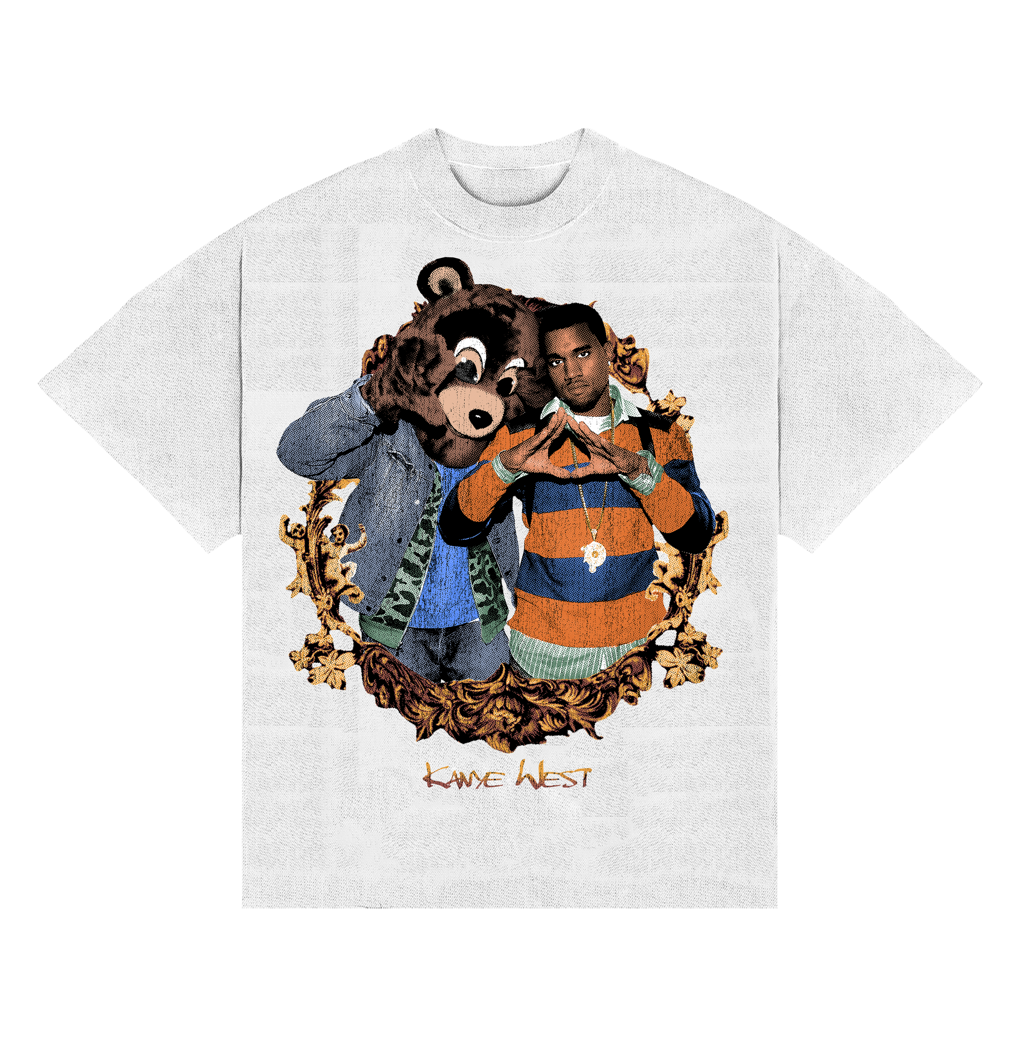 Camiseta BOXY Kanye west “college”