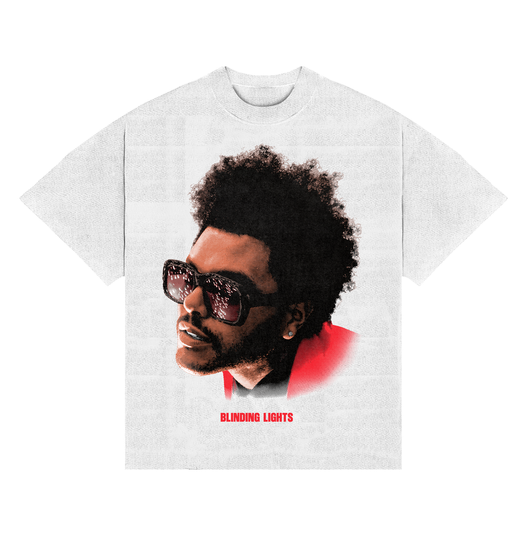 T-shirt The Weeknd "BLINDING LIGHTS" BOXY