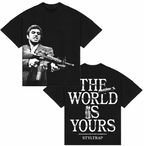 "THE WORLD IS YOURS" BOXY T-shirt