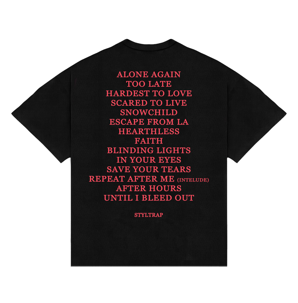 Camiseta the Weeknd “BIG FACE” Boxy