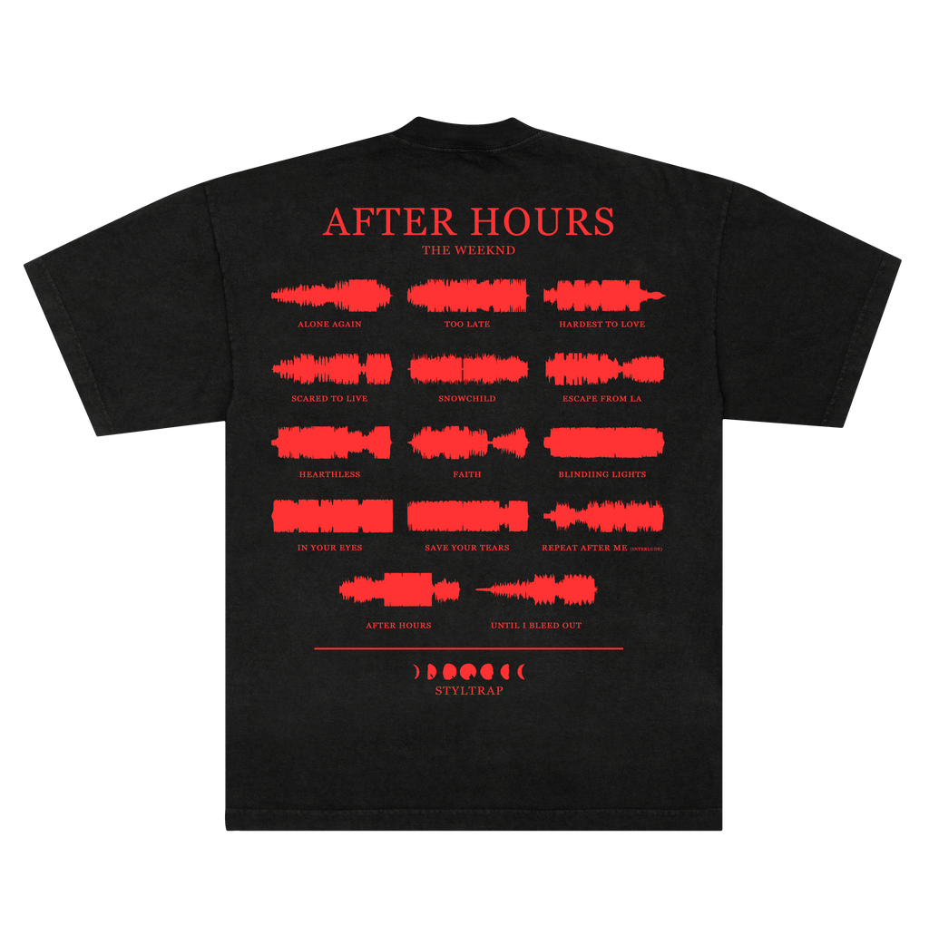 Camiseta The Weeknd “AFTER HOURS”