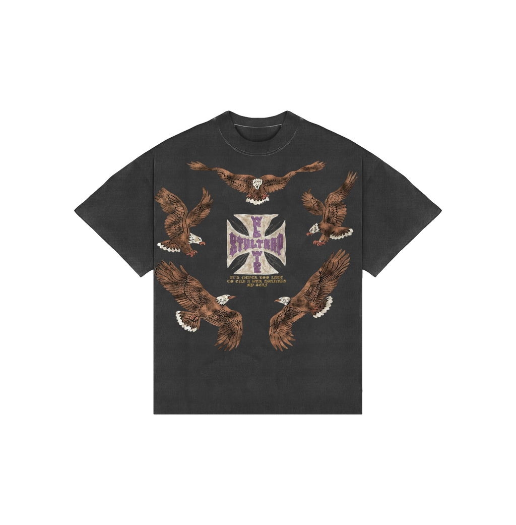 Camiseta IT’S NEVER TOO LATE TO END A WAR AGAINST MY SELF “BOXY”