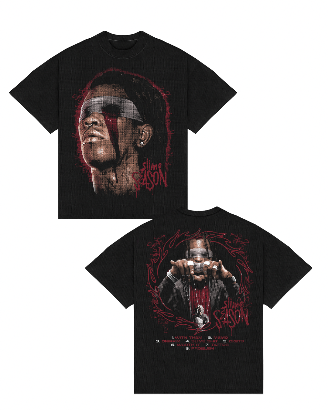 Camiseta Boxy - Young Thug “SLIME”