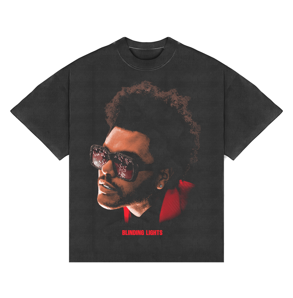 T-shirt The Weeknd "BLINDING LIGHTS" BOXY