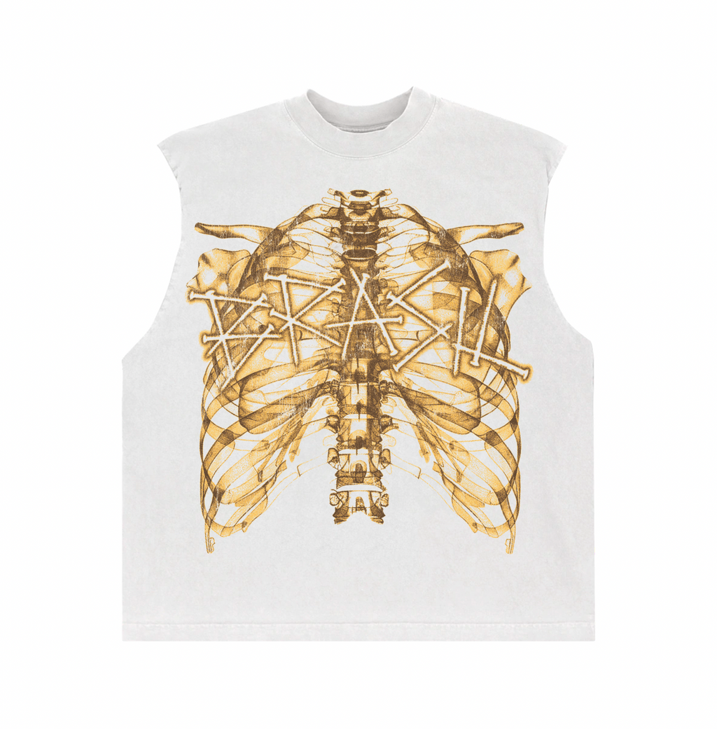 Camiseta BRASIL SKELETON “REGATA MACHÃO BOXY”