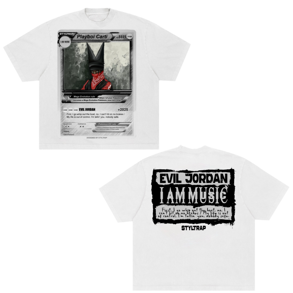 Camiseta Playboi Carti “EVIL JORDAN”