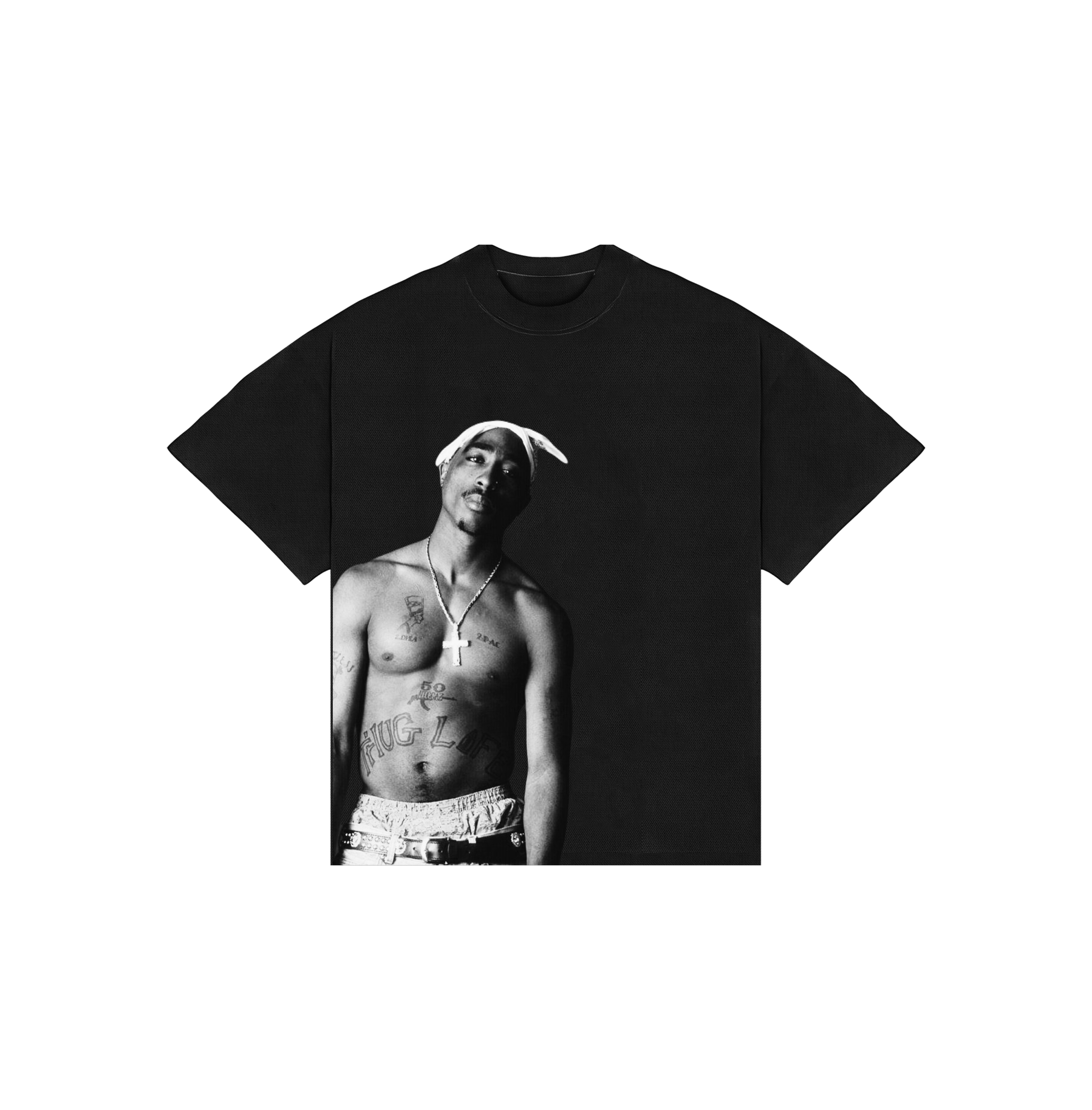 Camiseta TUPAC 2 "ALL EYES ON ME" BOXY