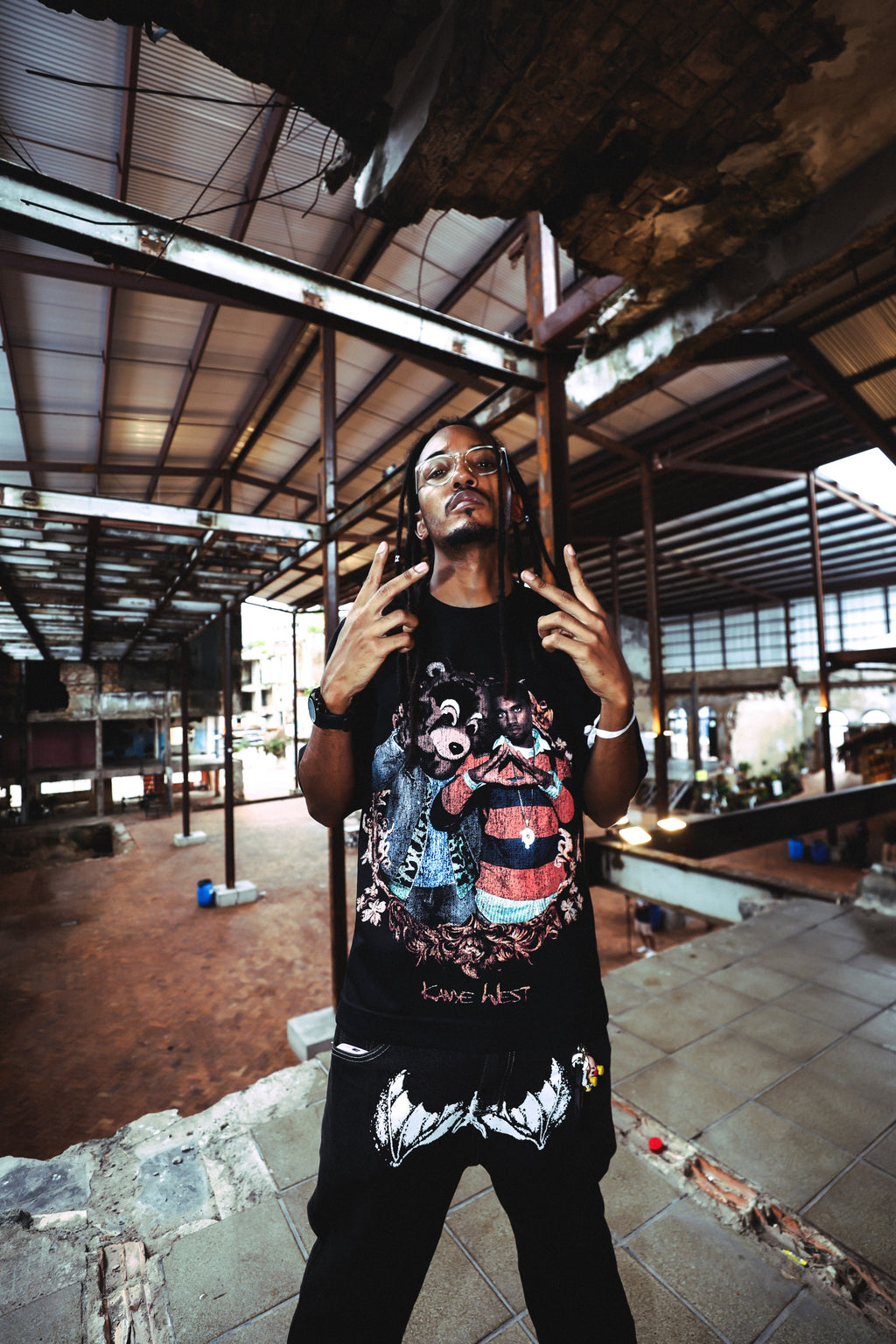 Camiseta Kanye West “College”