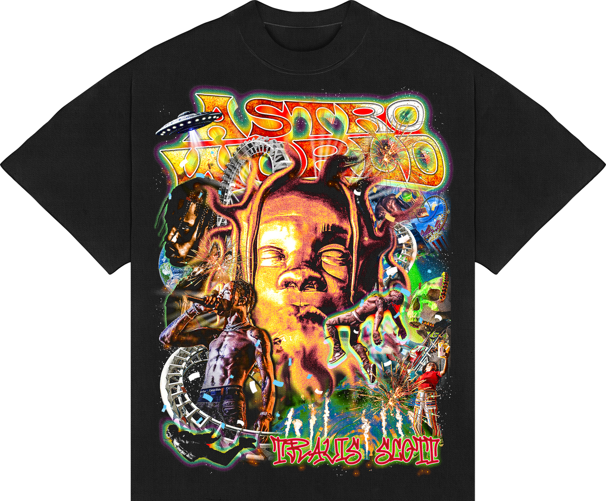 Camiseta Travis Scott “Astroworld”