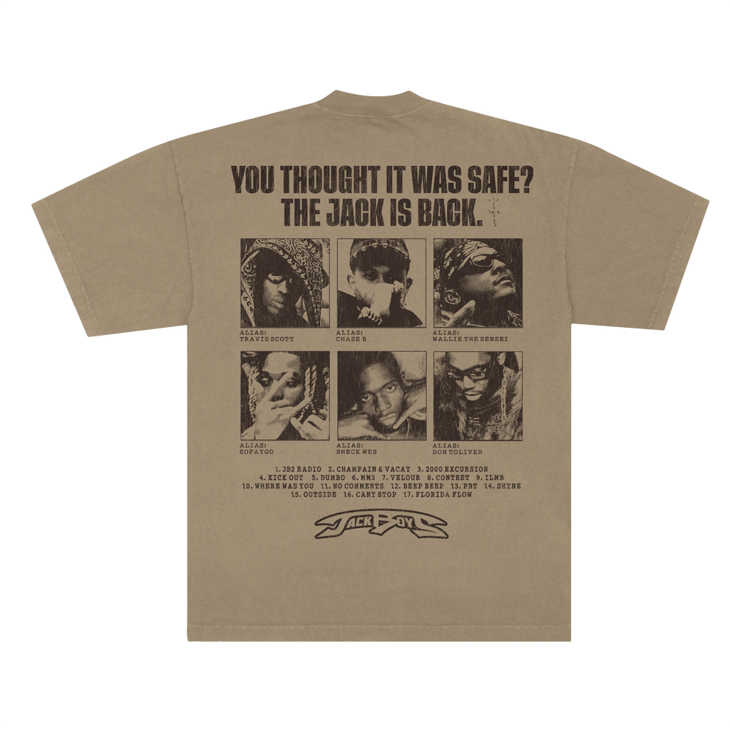 Camiseta Jackboys “THE JACK IS BACK”